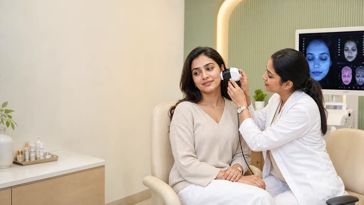 Advanced Skin Analysis consultation and treatment at LIFE Clinic