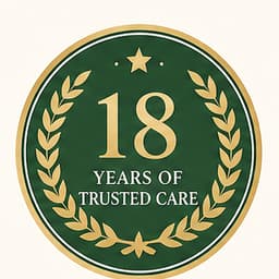18 years of trusted care