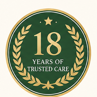 18 years of trusted care